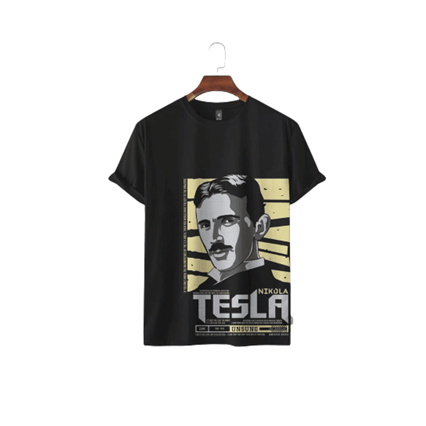 Fabrilife Men's Extended T-Shirt | Tesla