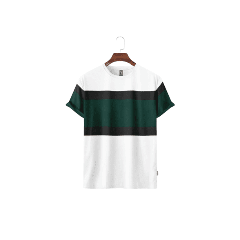 Fabrilife Men's Premium Extended T-Shirt | White