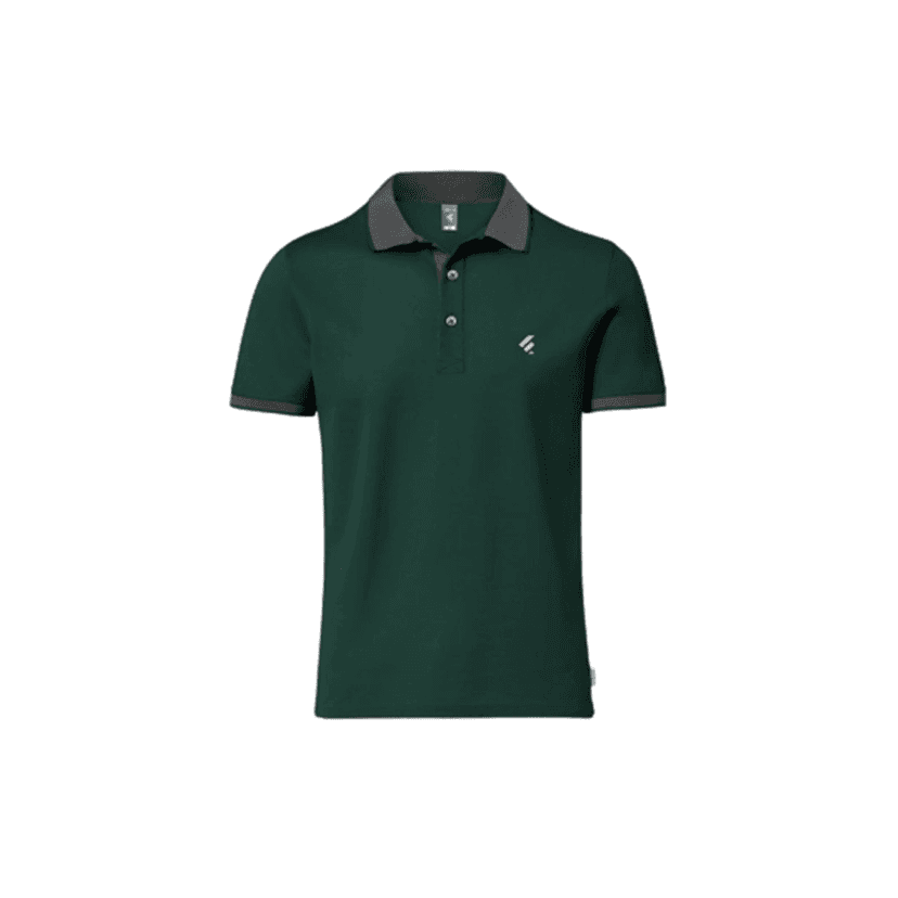 Fabrilife Single Jersey Knitted Cotton Polo - Green
