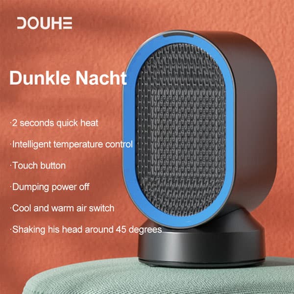 Xiaomi Douhe desktop electric heater 600w (DH- QN04) - Black
